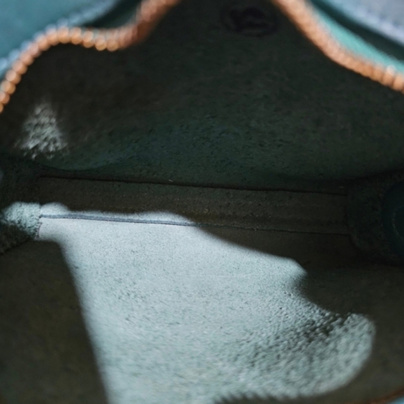 Vintage Coach Abbie Zip Crossbody Shoulder Bag Purse # 9017  ( Jade ) - Picture 12 of 14